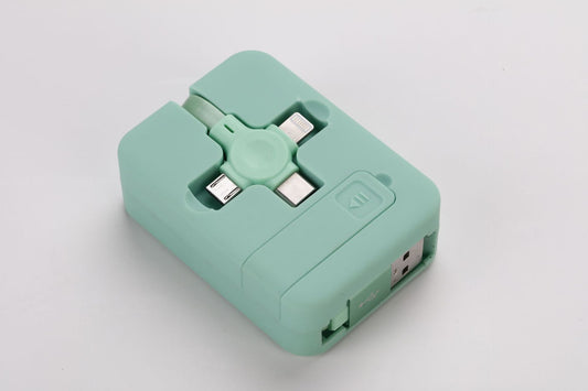 Three-in-One Data Cable – Multi-Device Charging & Sync Cable