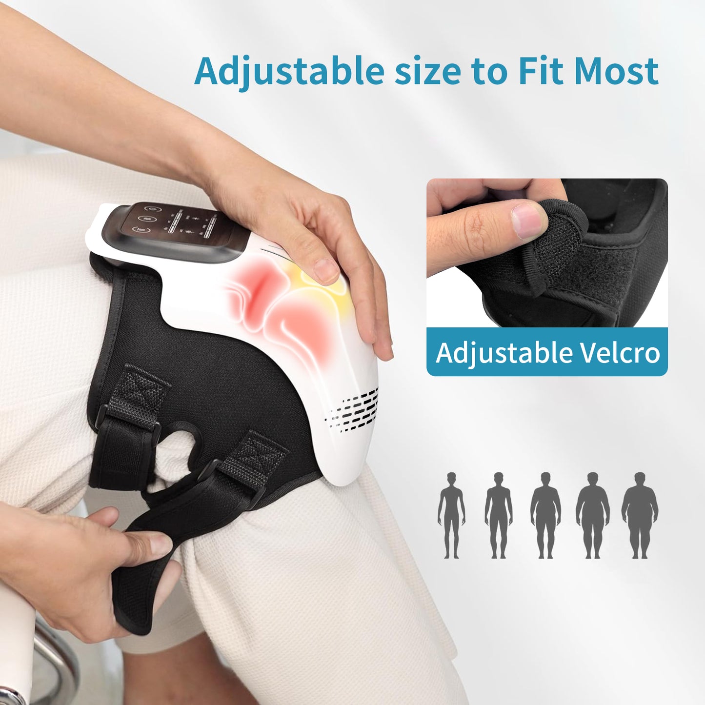 Intelligent Electric Knee Massager – Heated, Kneading & Infrared Pain Relief for Home Use