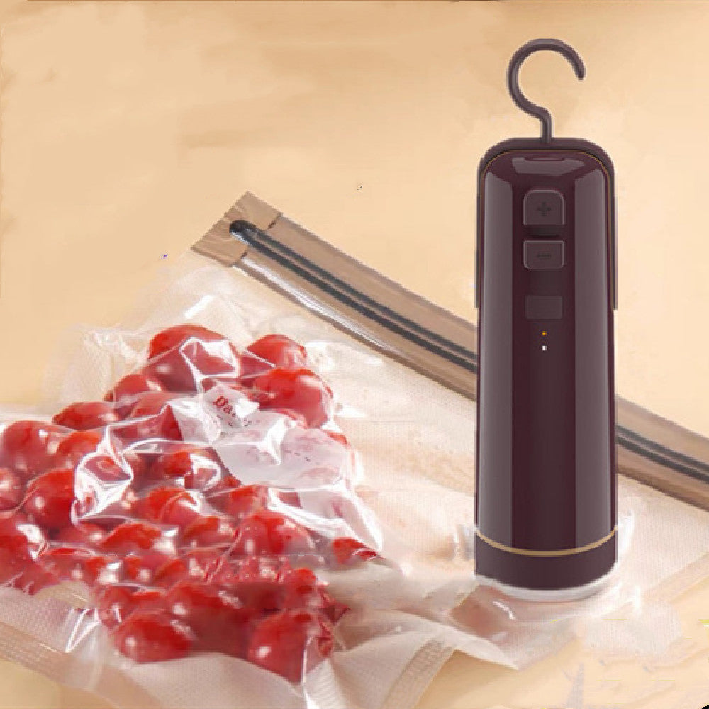 Portable Electric Vacuum Sealer -4 in1 gadget Storage Bags