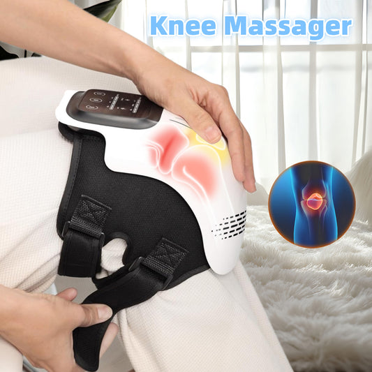 Intelligent Electric Knee Massager – Heated, Kneading & Infrared Pain Relief for Home Use