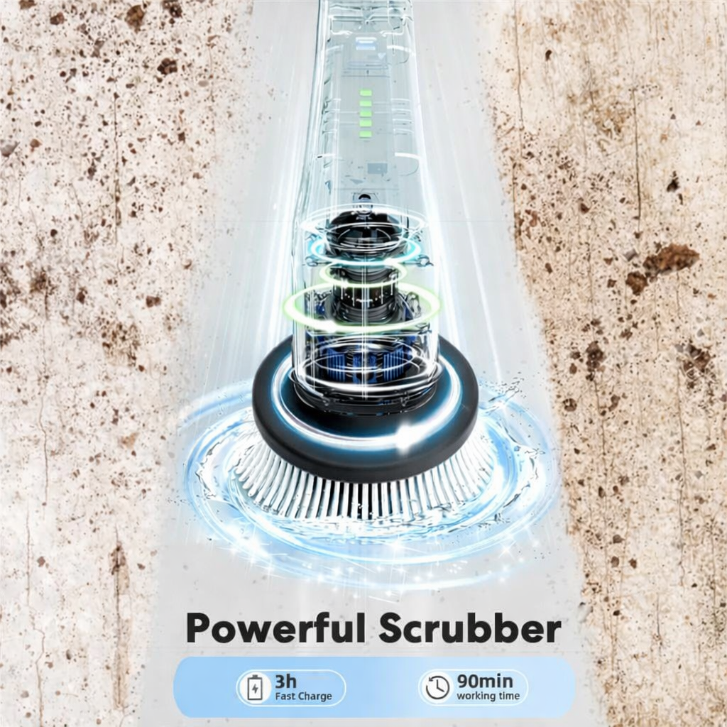 Electric Spin Scrubber – Clean 5X Faster Without Scrubbing