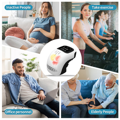 Intelligent Electric Knee Massager – Heated, Kneading & Infrared Pain Relief for Home Use