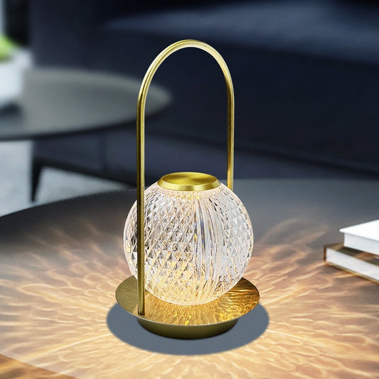 metal bedside lamp, portable LED lamp, ambience lamp, rechargeable night light, modern table lamp, home décor lighting, wireless bedside lamp, soft ambient light, minimalist lamp, warm light night lamp