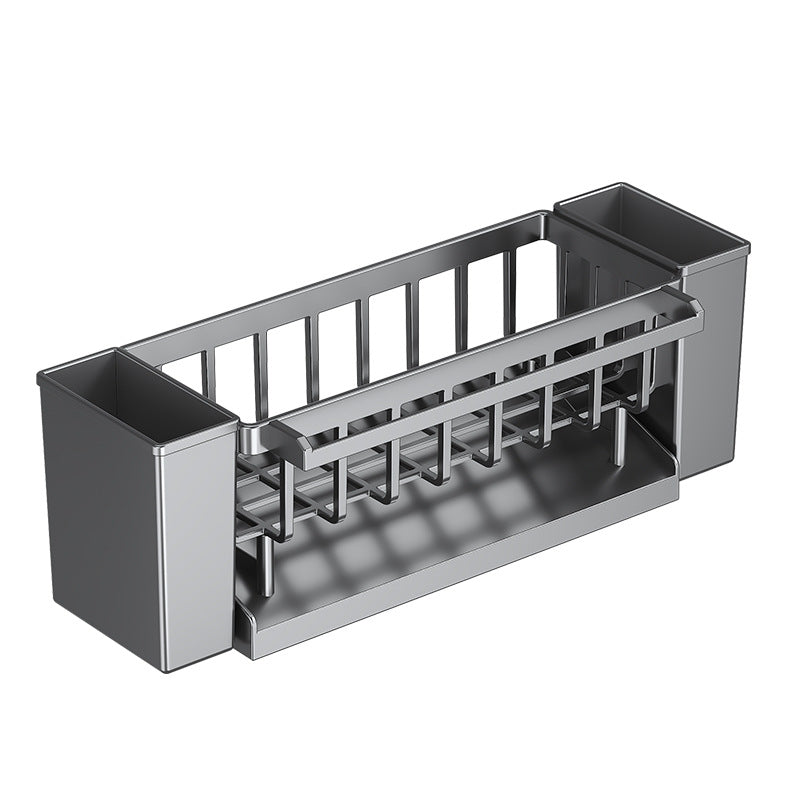 Multifunctional Sink Sponge Draining Rack Countertop Organizer Storage Rack