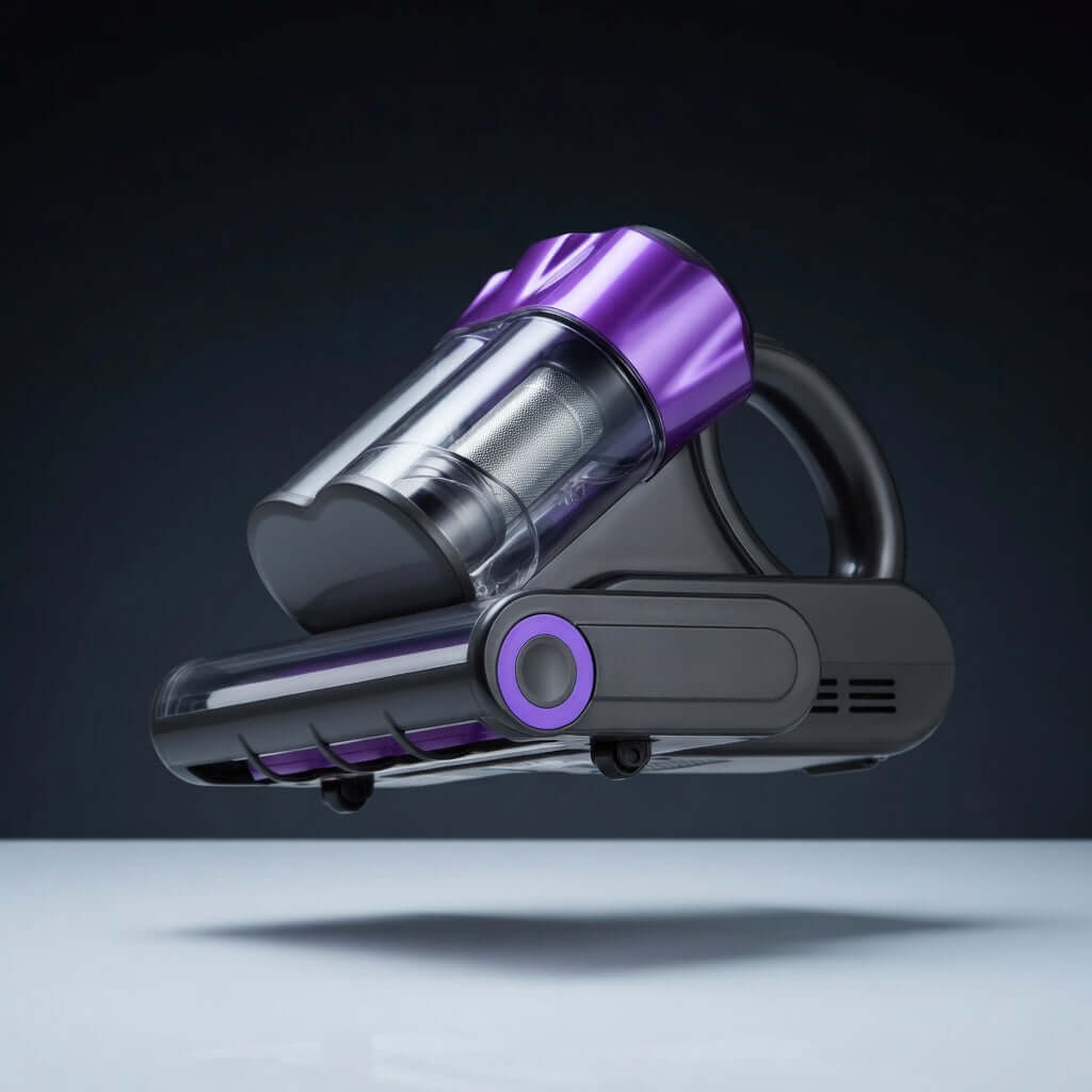 Mattress Vacuum Cleaner handheld corded with dual dust bin